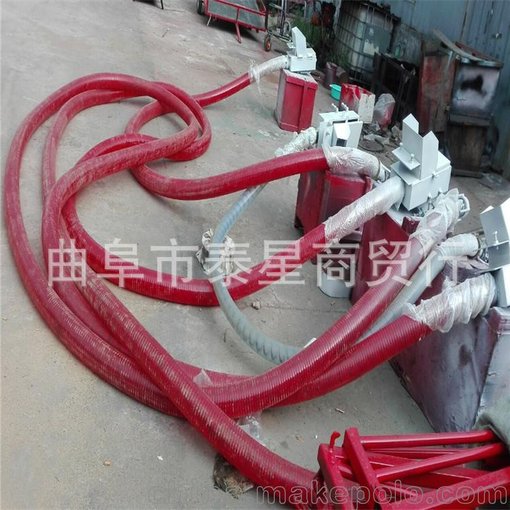 批發(fā)車載玉米吸糧機 小麥塑料軟管抽糧機圖片
