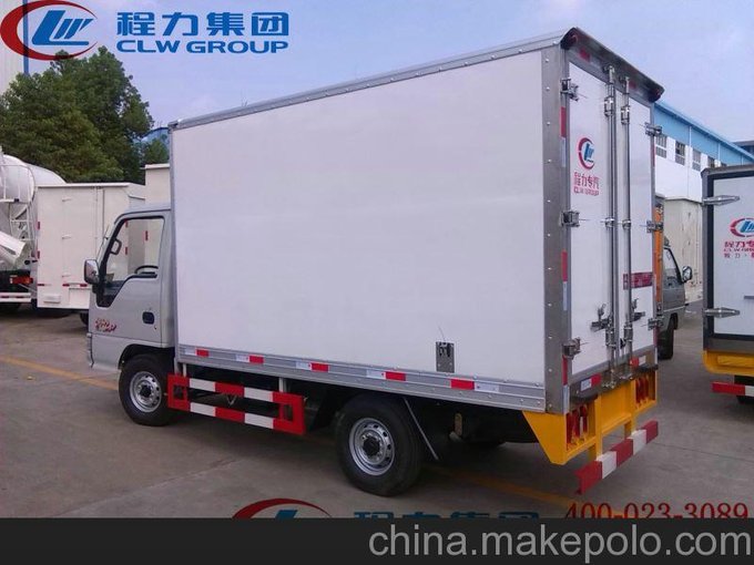 崇州市廂式貨車改冷藏車_冷藏廂式車 國四冷藏車圖片