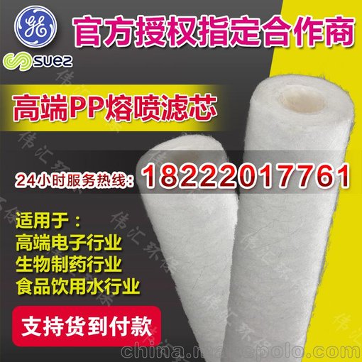 授權(quán)代理 美國GE水處理過濾  熔噴PP棉濾芯 PX01-20圖片