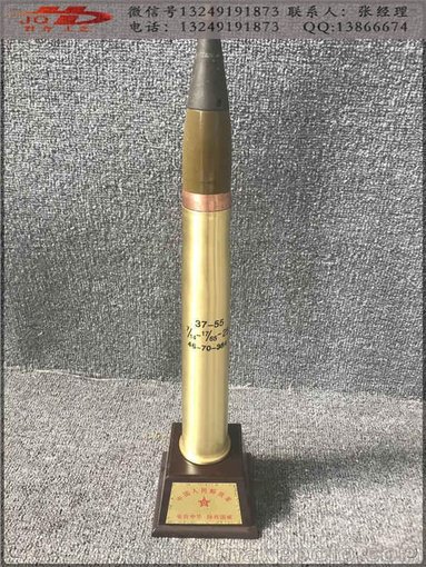君齊電鍍炮彈工藝品 終端客戶禮品 老鷹訓(xùn)練營紀(jì)念品圖片