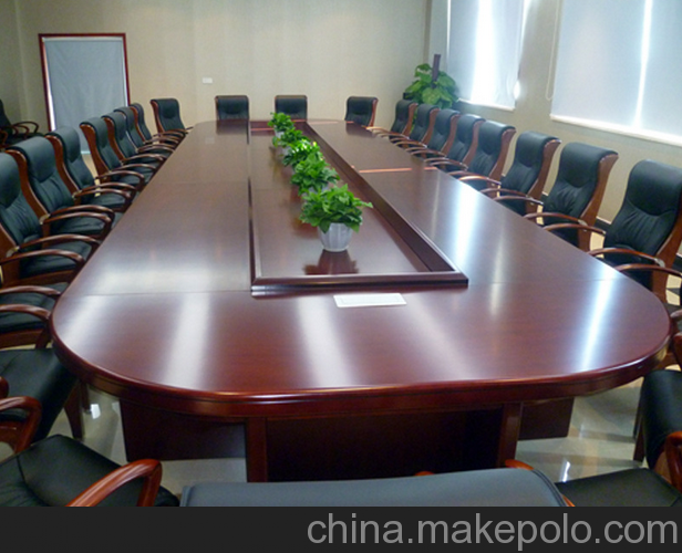 簡約環(huán)保會(huì)議桌，開會(huì)洽談桌，天津接待會(huì)議桌圖片
