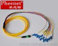 Pheenet菲尼特 MPO-LC 12芯单模光纤跳线 MTP光纤线