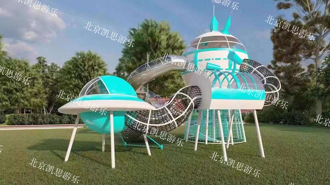 幼兒園滑滑梯，無(wú)動(dòng)力游樂(lè)設(shè)備，大型動(dòng)物造型兒童不銹鋼平板滑梯圖片