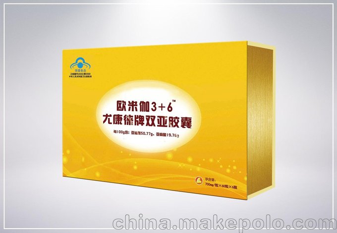 歐米伽3歐米伽6雙亞膠囊圖片