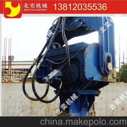 江蘇省無錫市北奕20噸30噸40噸挖掘機(jī)高頻液壓振動(dòng)打樁錘圖片