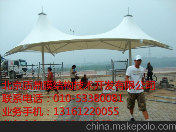 雙河植物園拉膜亭，動物界膜結(jié)構(gòu)遮陽棚，張拉膜景觀圖片