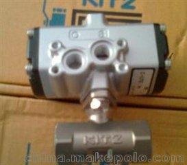 KITZ C-UTE? DN15氣動絲扣不銹鋼球閥日本開茲氣動閥北澤球閥圖片