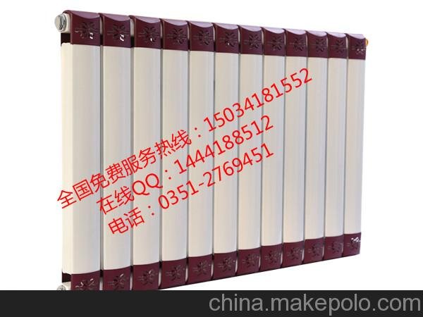 山西丹帝銅鋁暖氣片80 *60深紅色/ 鋼制暖氣片/鑄鐵散熱器圖片