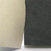 EVA发泡背胶，单面背胶黑色EVA泡棉加纸，包装首饰盒用背胶EVA