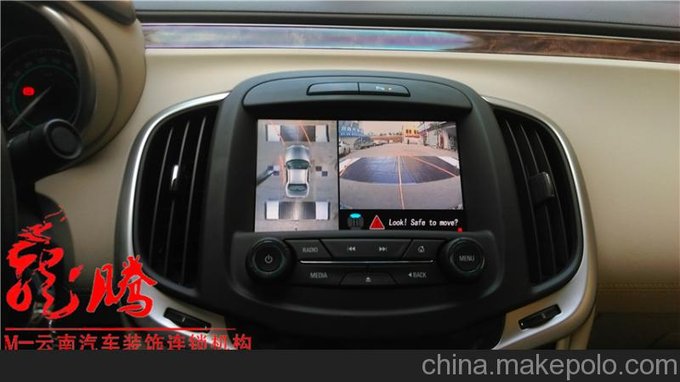 別克君威安裝道可視全景360行車記錄儀安裝dvd導(dǎo)航圖片圖片