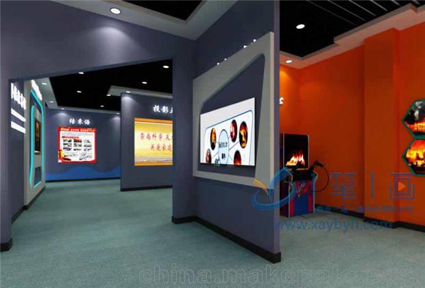 防空防灾展览馆设计高科技民防展厅想法设海报设计人防怎么写图片