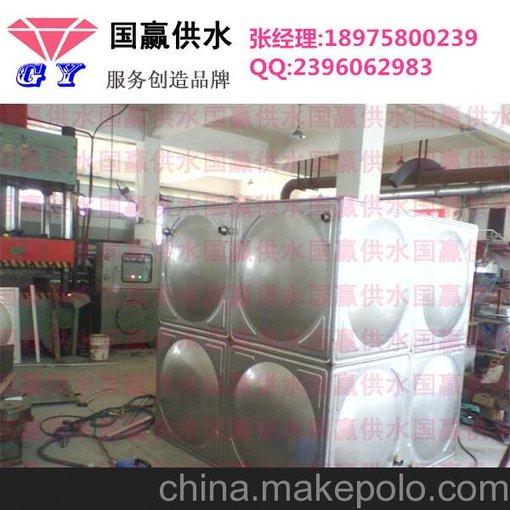 崇陽雙層不銹鋼保溫水箱圖片