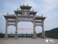 石牌坊，石雕牌坊，石牌楼，石头牌坊厂家--顺利石雕厂