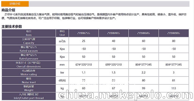 上海市真空泵ZYWB80E真空氣泵維修 真空風泵保養(yǎng)印刷廠氣泵配件圖片