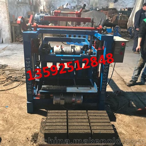 欣宜4-35A實(shí)心水泥磚機(jī) 實(shí)心標(biāo)磚機(jī) 高速公路護(hù)坡磚機(jī)機(jī)械圖片