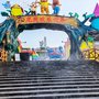 福建游乐场喷雾降温 水上乐园水雾降温系统 高压喷雾