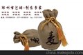 亳州大米袋定做 拉绳束口麻布5斤大米袋价格