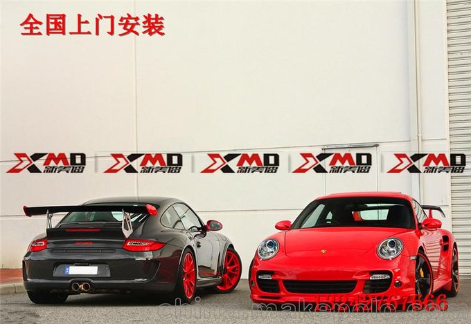 保時(shí)捷997 GT3RS尾翼 GT尾翼 支架尾翼圖片