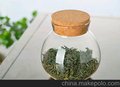 圆形 玻璃茶叶罐 玻璃密封罐 储物罐 保鲜瓶干果罐 玻璃多款任选