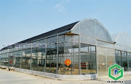 東北玻璃大棚 廣瑞溫室建造圖片