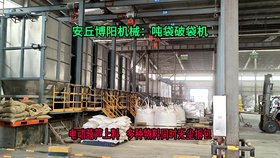 氯化銨噸袋拆包卸料機 1噸粉料噸袋拆包機生產(chǎn)廠(chǎng)家
