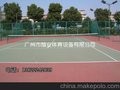 专业承接丙烯酸篮球场工程 供应优质耐用学校网球场 标准规格球场