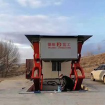 地埋式垃圾站设备 地坑式垃圾站设备 水平直压式垃圾压缩机