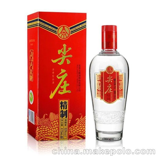 五糧液股份出品尖莊白酒52度 475ml*6整箱裝圖片