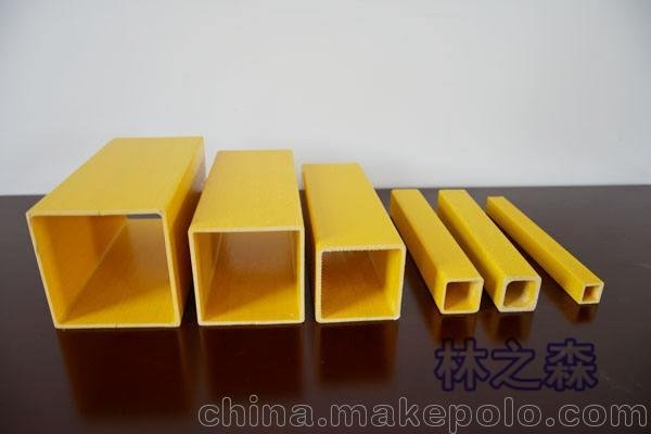 玻璃鋼方管批發(fā) 玻璃鋼拉擠管材圓管方管圖片