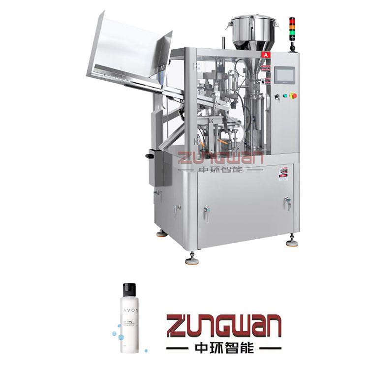 ZHY-60YP蜜絲佛陀凈彩修顏霜CC霜灌裝封尾機