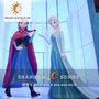 模型专家 上海升美 冰雪奇缘玻璃钢雕塑卡通人物雕塑定制