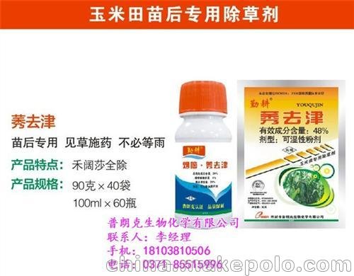 除草劑  普朗克生物  玉米田苗后除草劑批發(fā)圖片