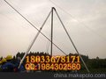 霸州生产铝合金立杆机三角起杆器 10米-18米