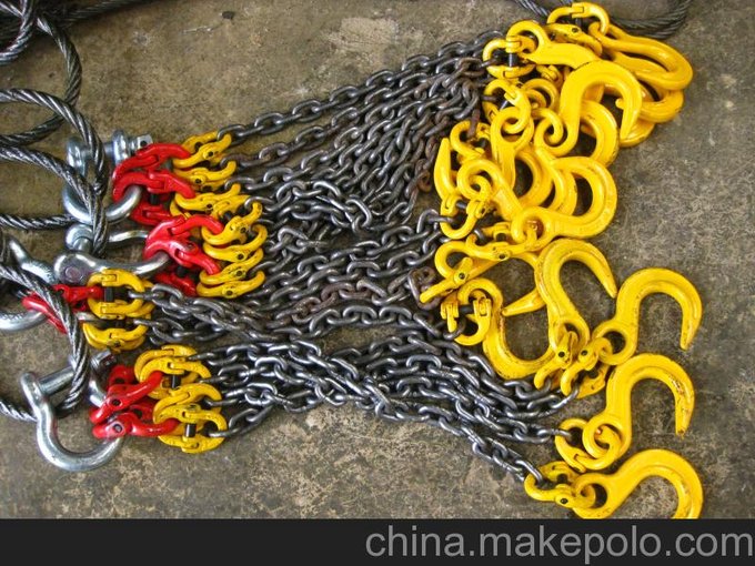 起重用各種規(guī)格起重鏈及鏈條索具圖片