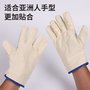 帆布手套 24线全内衬双层加厚加大布手套 电焊隔热耐磨透气舒适