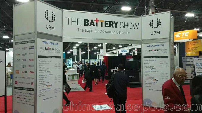 18年第九屆美國(guó)新型電池、電動(dòng)車科技及儲(chǔ)備電源展覽會(huì)中國(guó)總代圖片