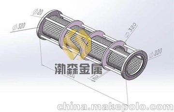 優(yōu)選耐酸不銹鋼反卷濾芯、糞便處理機濾芯