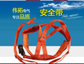 提供高空作业防坠落 安全带 单保险 双背 全方位  丙纶材料