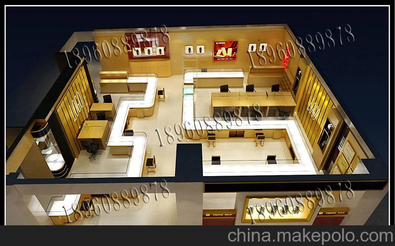 eho沈陽黃金展柜展示柜鉆石展臺設計制作公司