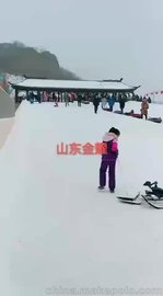 山东金耀万帼 国产雪地摩托车 儿童无动力滑雪车 厂家直销