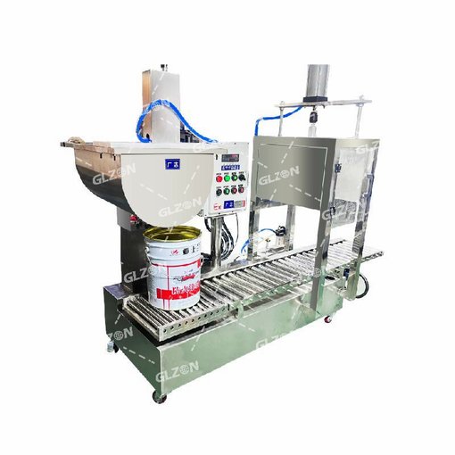 20L大產(chǎn)量灌裝機_辣椒醬灌裝機-廠家出售圖片