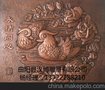 鸳鸯浮雕，永结同心主题，玻璃钢树脂，铸铜仿铜材质浮雕