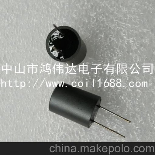 汽車音響電源專用電感PK10*12-100UH 插件屏蔽電感圖片