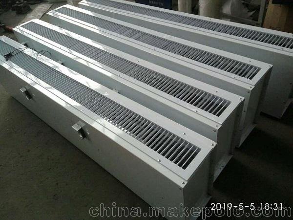 TRM-2551L-C-S側吹離心熱風(fēng)幕機，電動(dòng)閥2礦用熱風(fēng)幕圖片