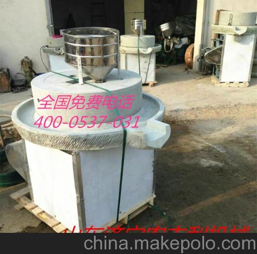 廠家直供多功能豆?jié){ 米漿 麻醬 面粉電動石磨機圖片