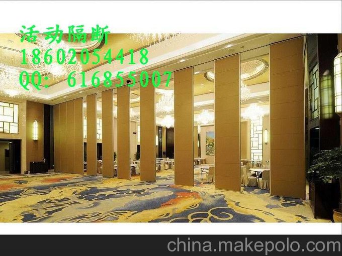 移動屏風(fēng) 辦公室折疊門 旋轉(zhuǎn)玻璃隔墻 活動高隔斷墻廠家免費安裝圖片