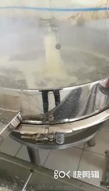 高频筛过滤豆浆视频