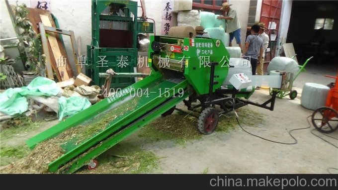肉牛羊?qū)I(yè)飼料青儲(chǔ)打包機(jī)圖片