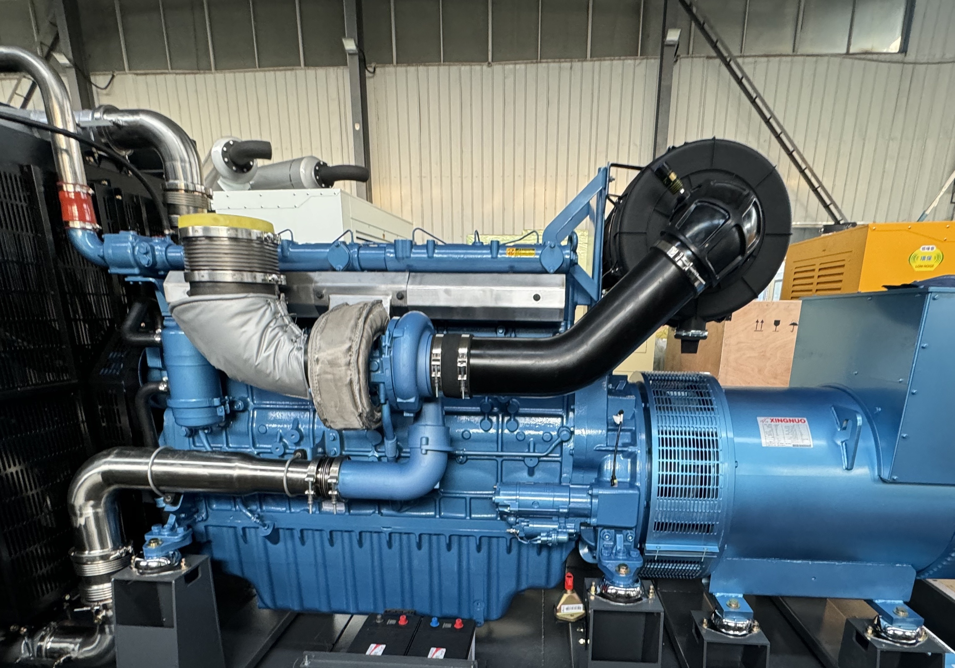 500KW發電機組ATS自啟動  博杜安柴油機6M33D633E200