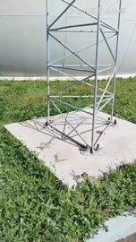 15米三角避雷塔，杆塔均匀电场防雷针，集电线路雷电隐身防雷改造